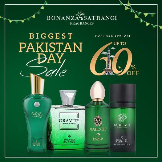 Bonanza.Satrangi Pakistan Day Sale Up to 60 Off On Your